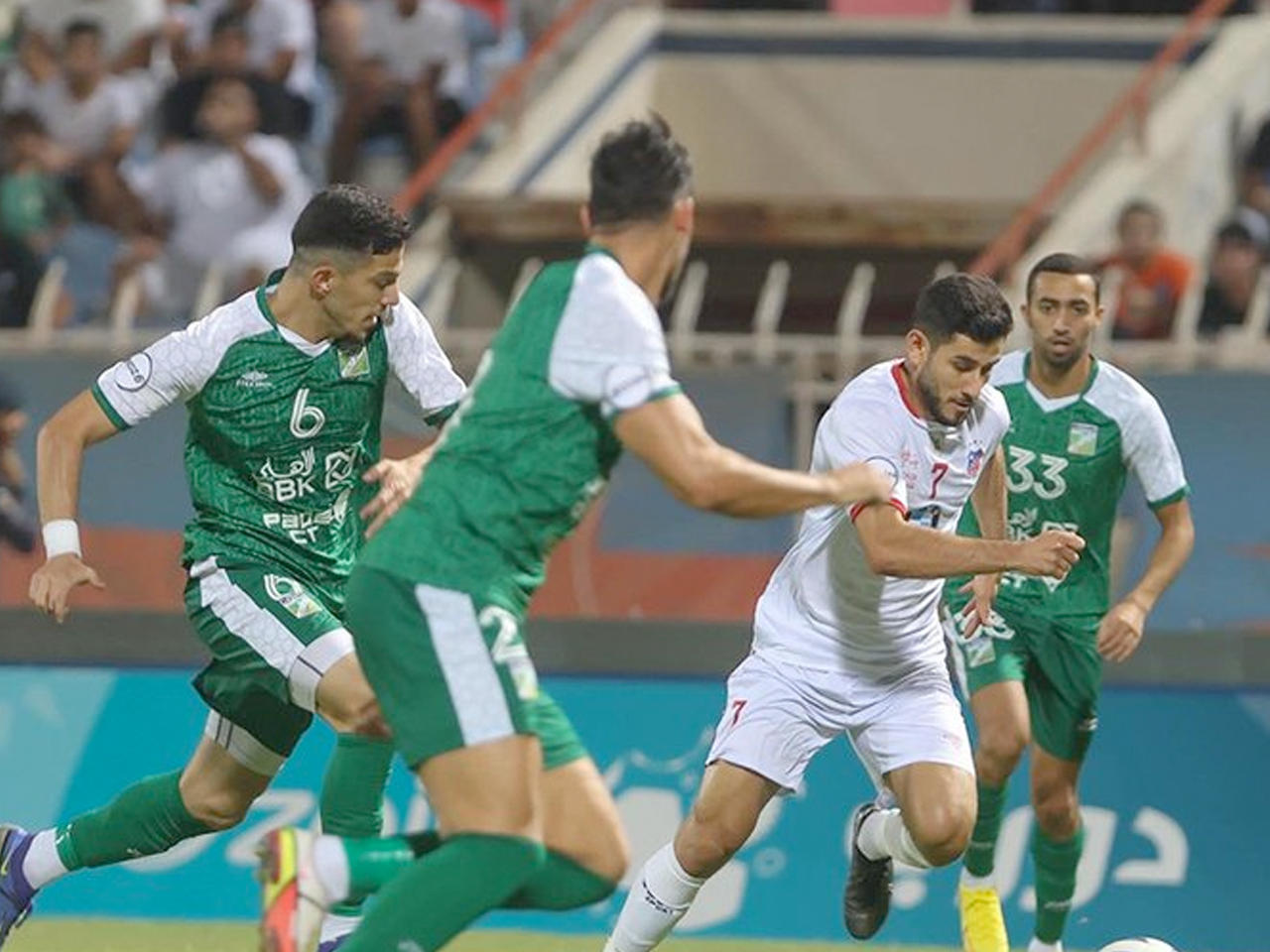 جانب من المباراة