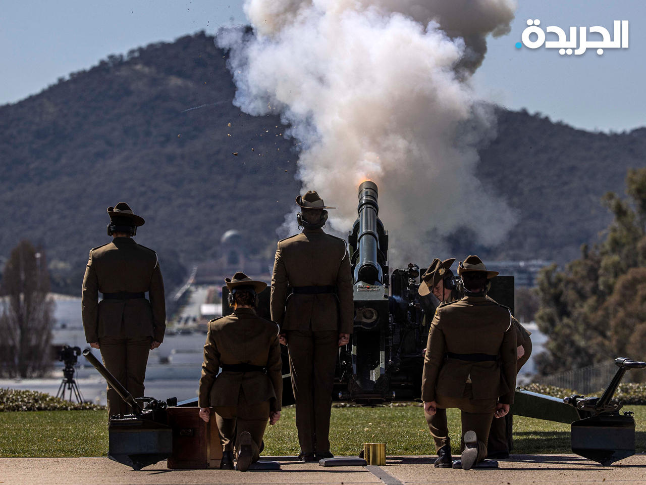 جانب من مراسم إعلان تشارلز ملكاً في أستراليا