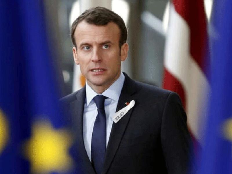 الرئيس الفرنسي إيمانويل ماكرون