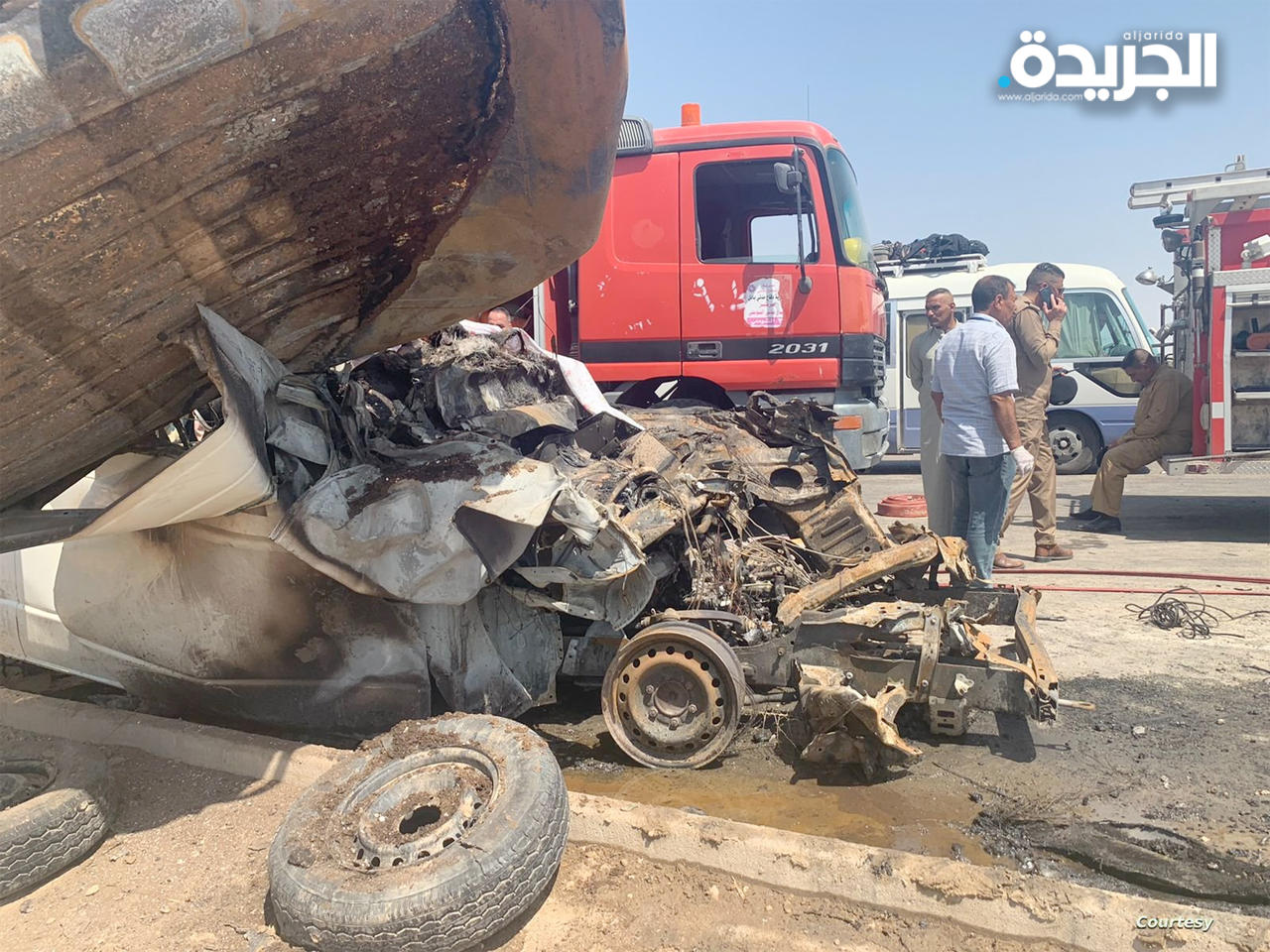 موقع الحادث 