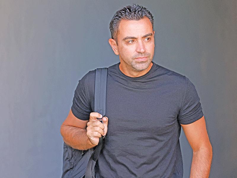  مدرب برشلونة تشافي هرنانديز