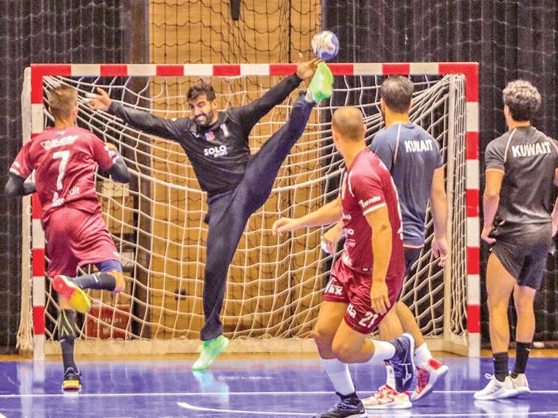 لقطة من المباراة