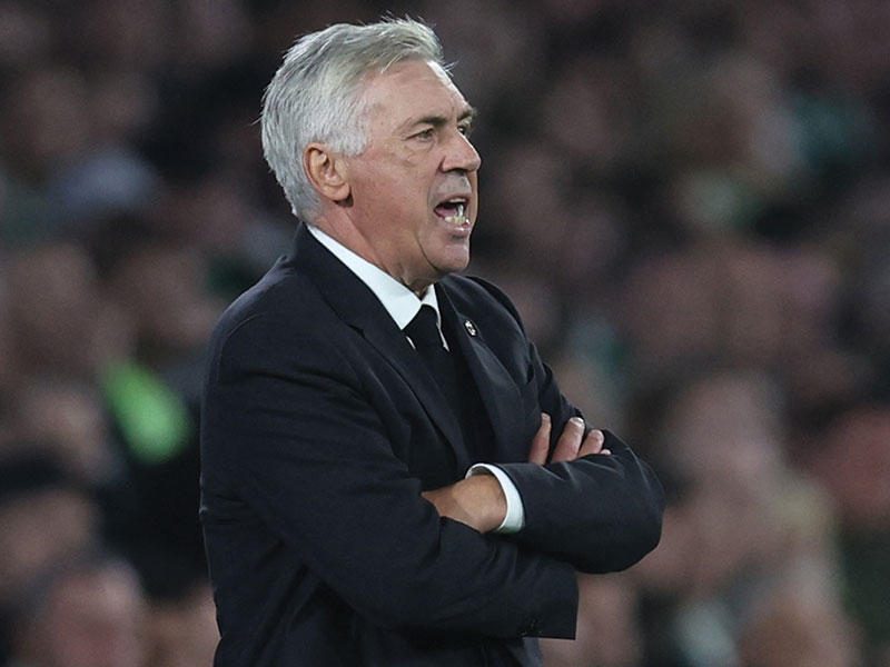 المدير الفني لريال مدريد كارلو أنشيلوتي