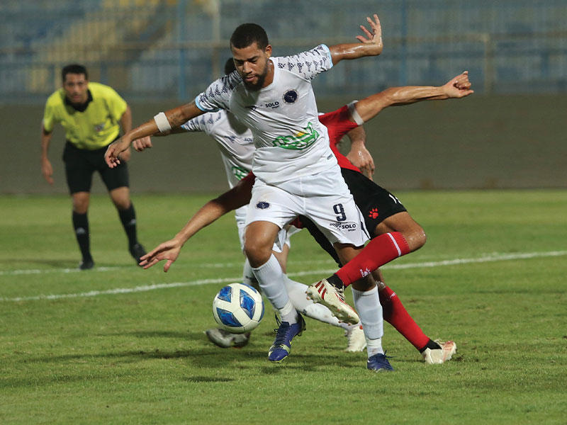 جانب من مباراة برقان وخيطان