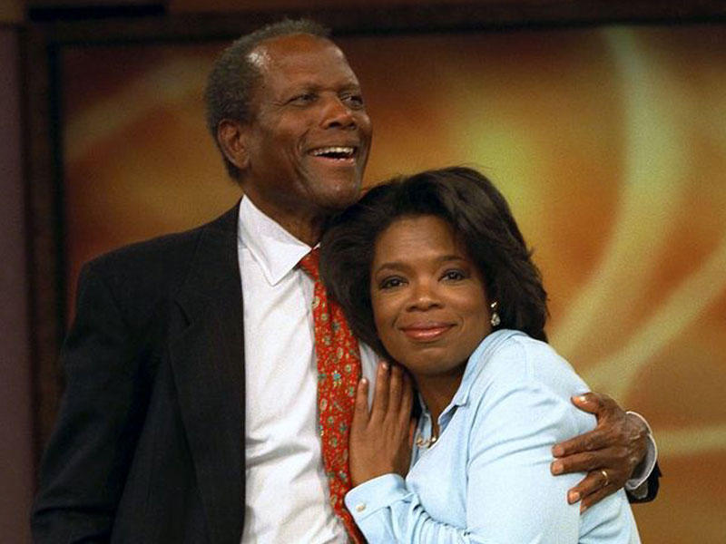 النجمان أوبرا وينفري وريجينالد هودلين