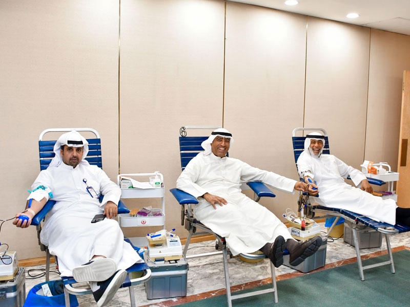 حملة للتبرع بالدم في الخطوط الجوية الكويتية