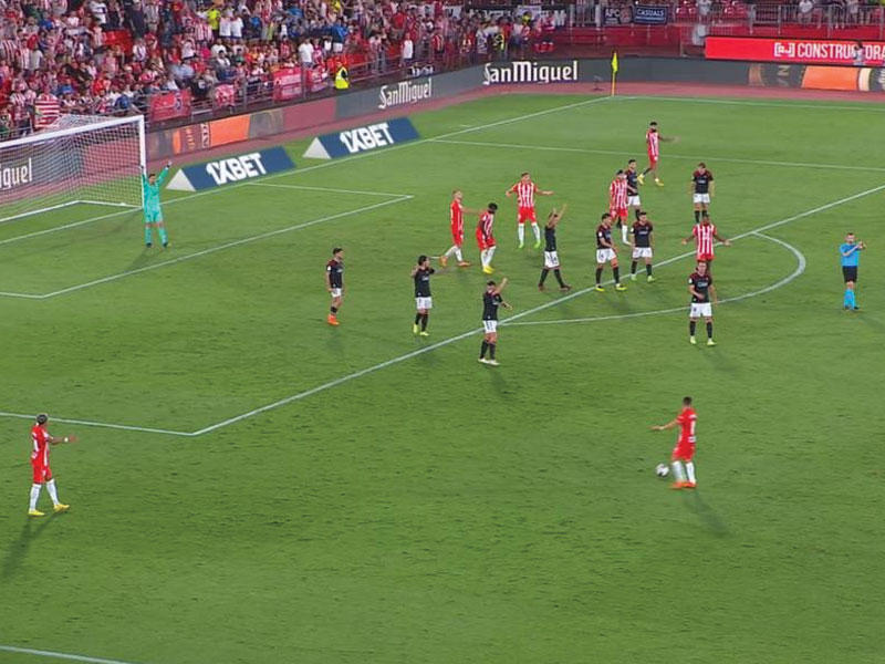 لقطة من المباراة 