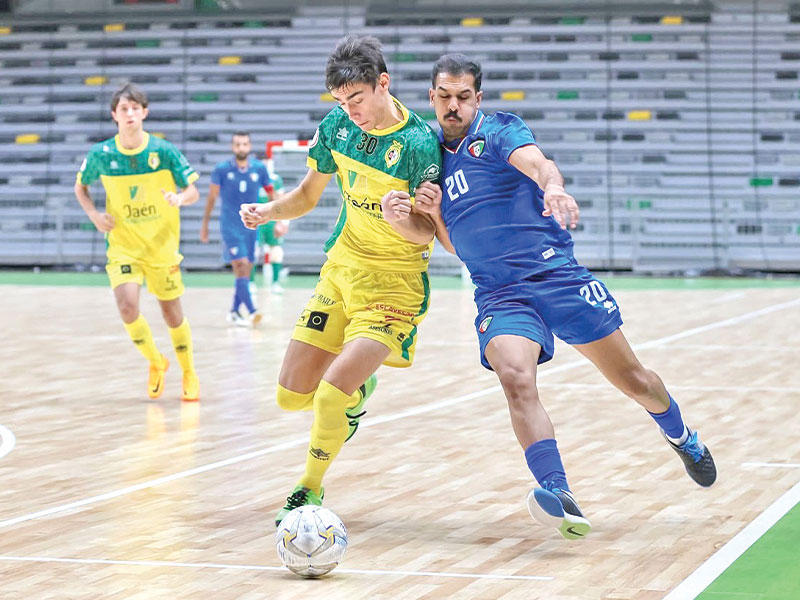 لقطة من مباراة سابقة