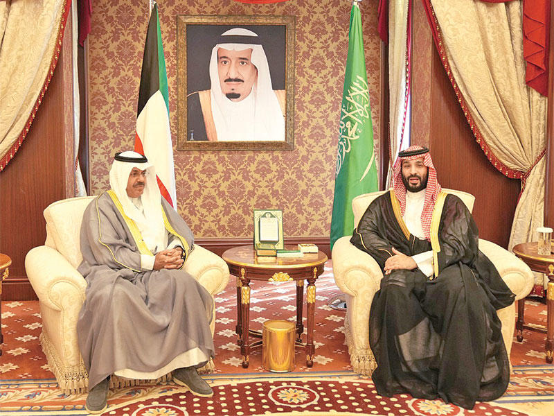 بن سلمان مستقبلاً رئيس الوزراء أمس