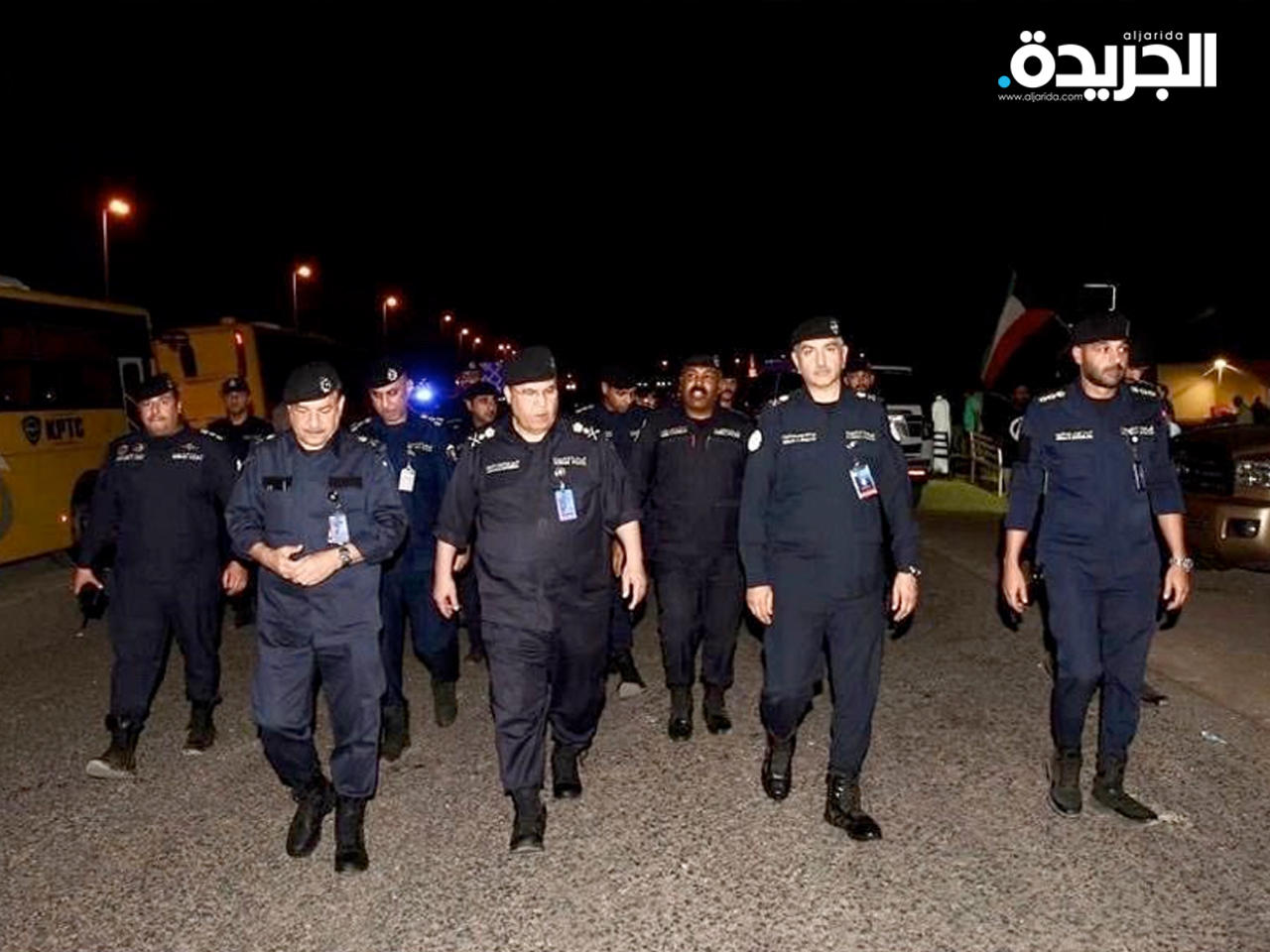 البرجس خلال جولته التفقدية