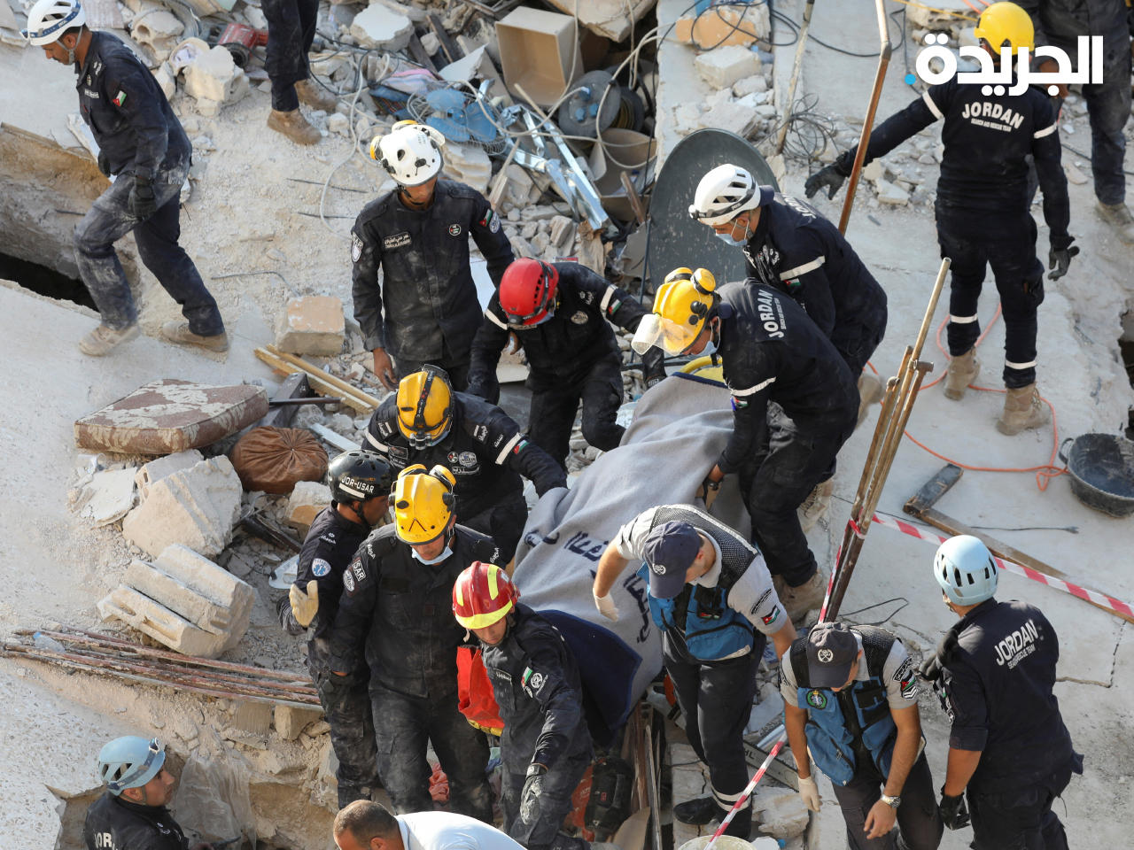  المبنى المنهار في اللويبدة