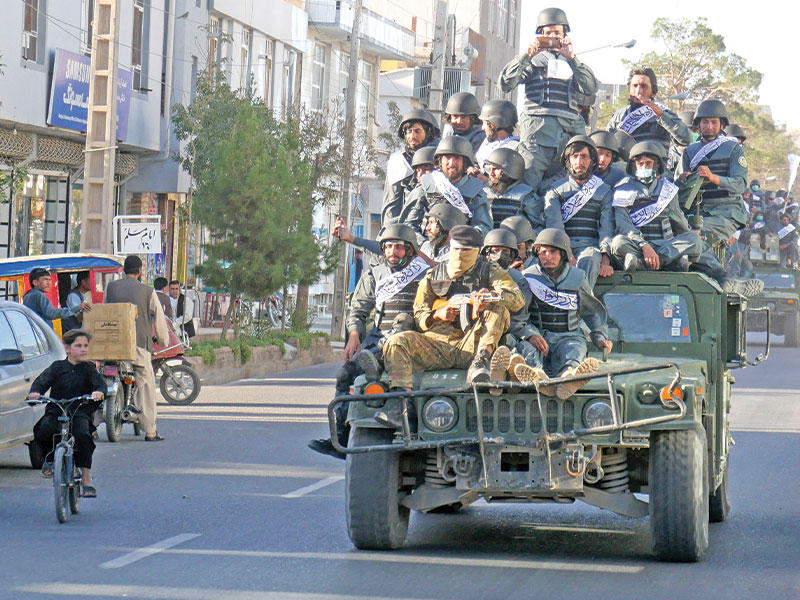 مقاتلو طالبان المجندون حديثا 