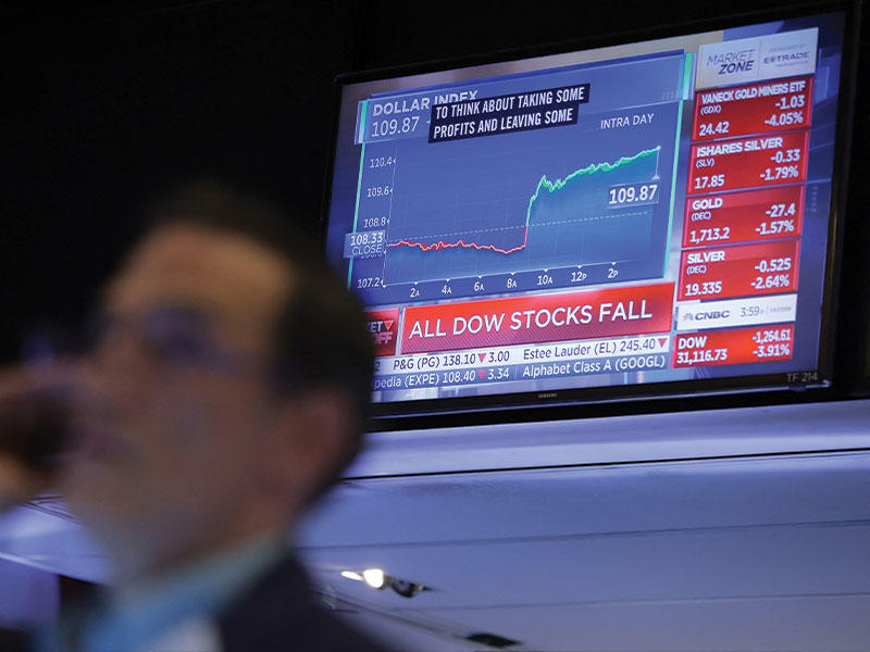 الأسهم الأميركية تتراجع