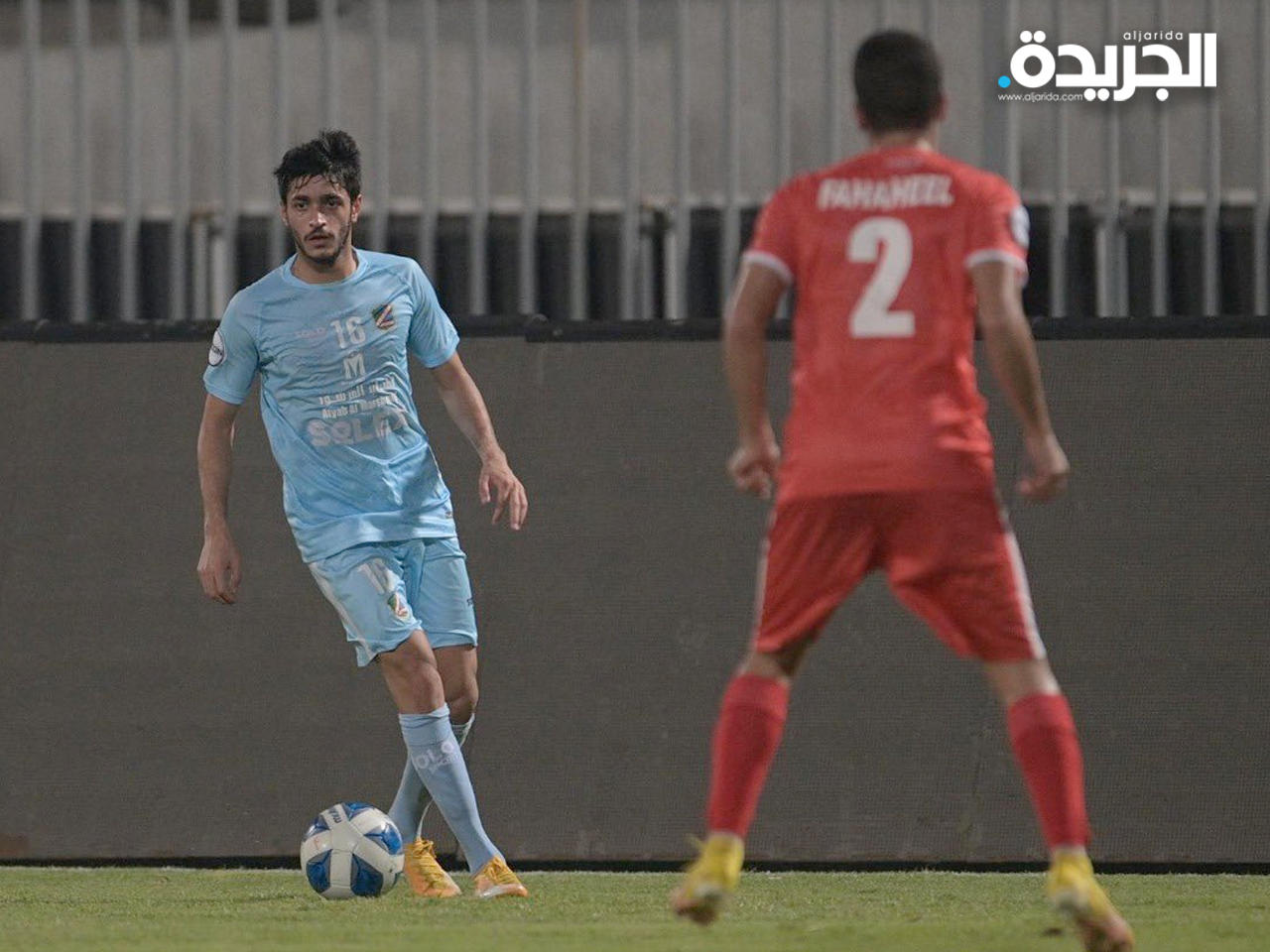 جانب من المباراة