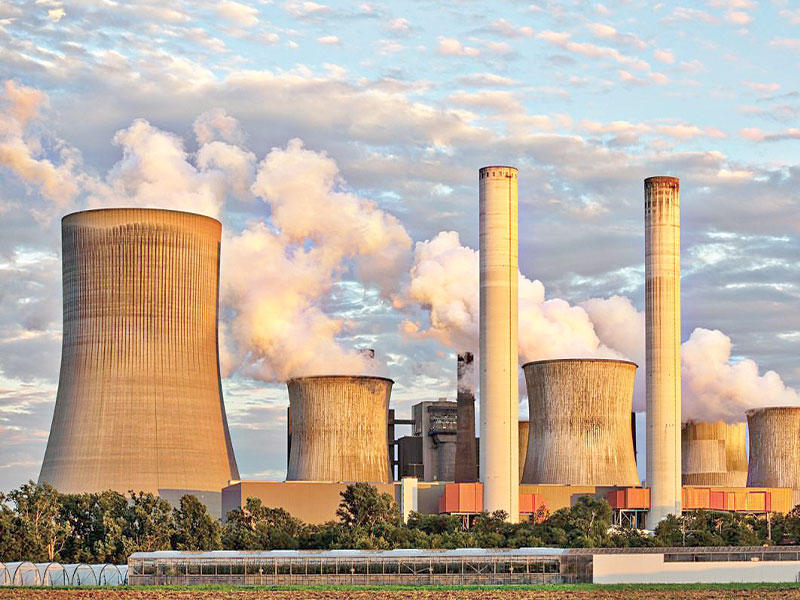 إحدى محطات الطاقة النووية في بريطانيا