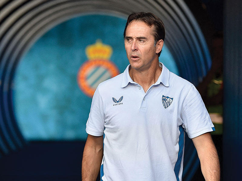 مدرب إشبيلية جولين لوبيتيغي