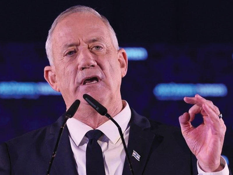 وزير الدفاع الإسرائيلي بيني غانتس