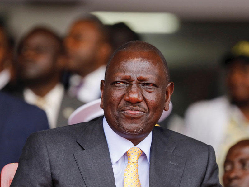 رئيس كينيا الجديد وليام روتو