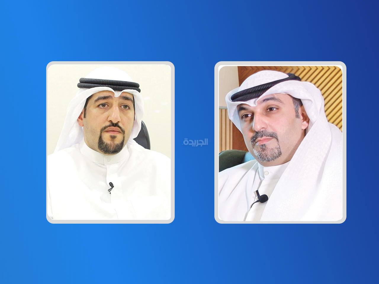 المحامي والنائب السابق والمرشح لانتخابات مجلس الأمة 2022 مهند الساير والمحامي فهد الهندال