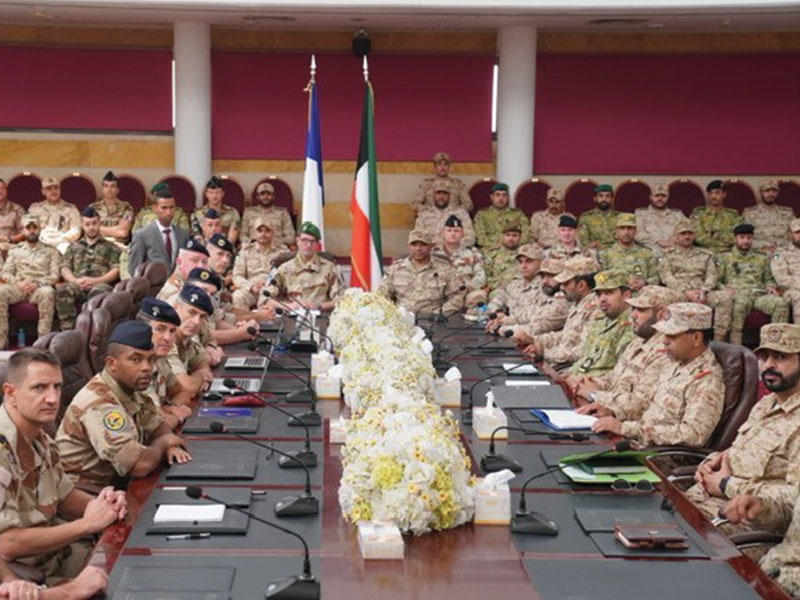 جانب من اجتماع التخطيط للتمرين