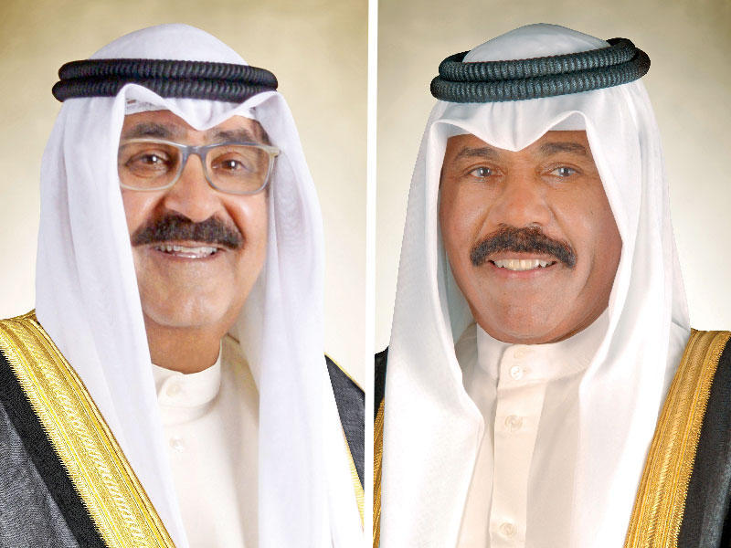 سمو أمير البلاد وولي العهد