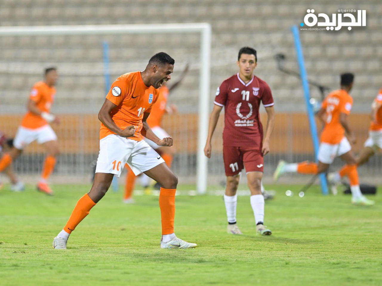 جانب من المباراة