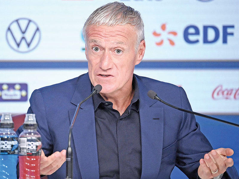  المدير الفني للمنتخب الفرنسي ديديه ديشان