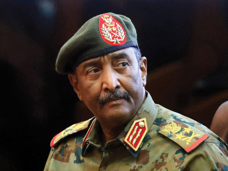  رئيس مجلس السيادة الفريق عبدالفتاح البرهان