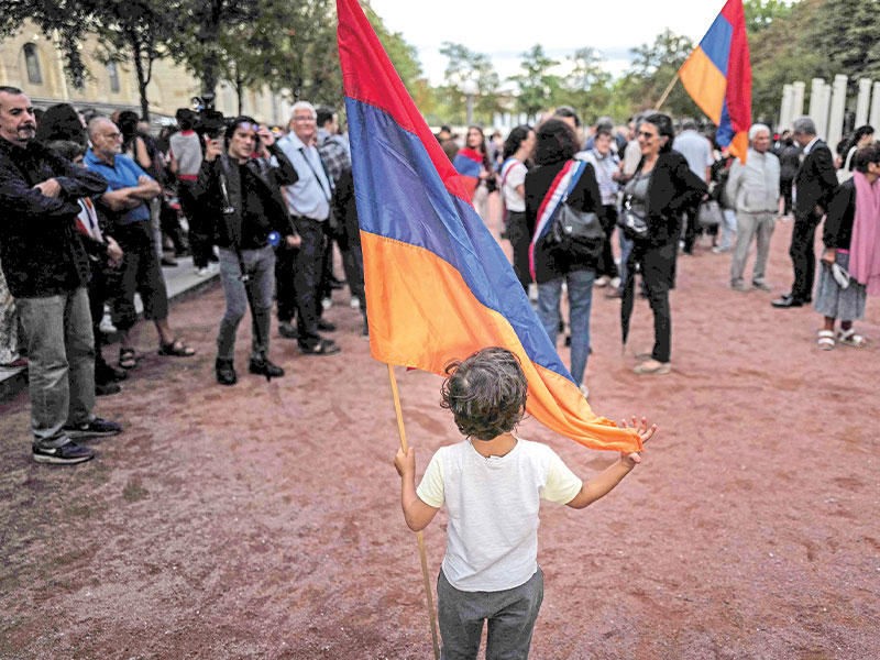 يريفان تشدد الأمن خلال زيارة بيلوسي