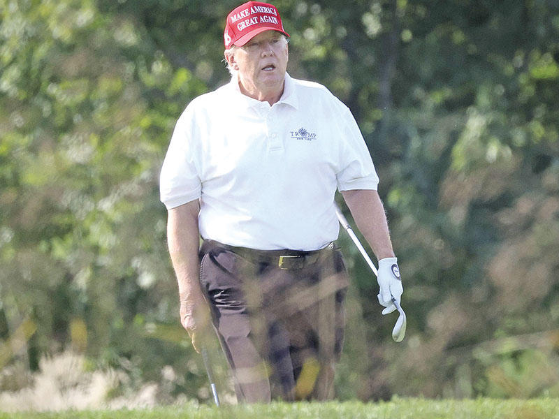 الرئيس السابق دونالد ترامب