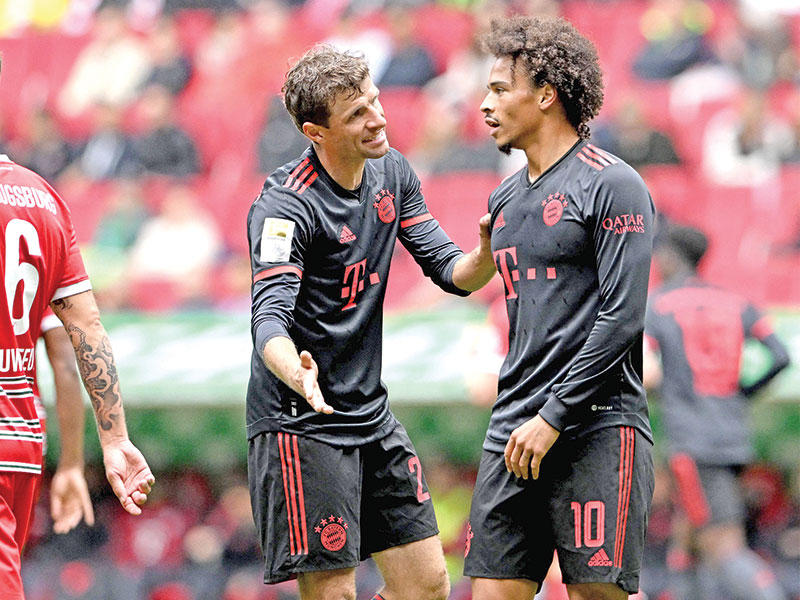 ساني ومولر نجما بايرن