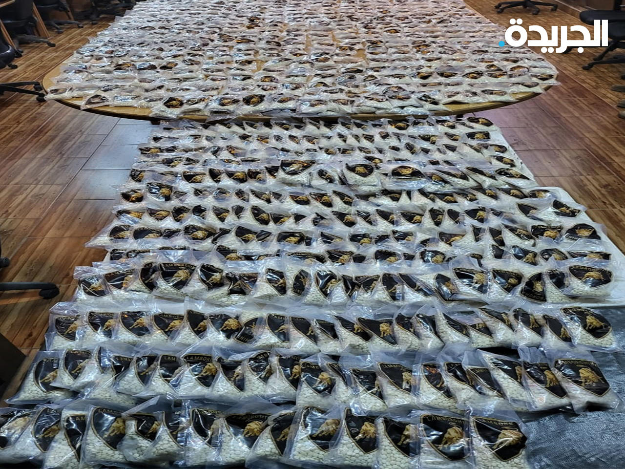 صورة للمضبوطات نشرها الجيش اللبناني عبر موقعه الإلكتروني