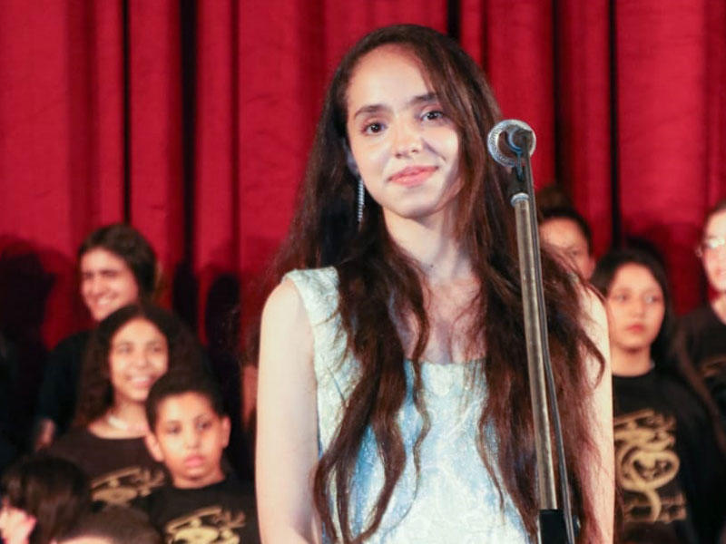 من نجوم كورال الأطفال هنا يحيى