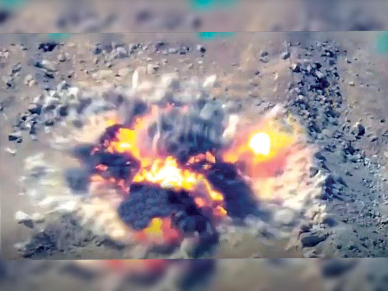  مسلحين شنوا هجوماً بقاذفة صواريخ على موقع عسكري تركي