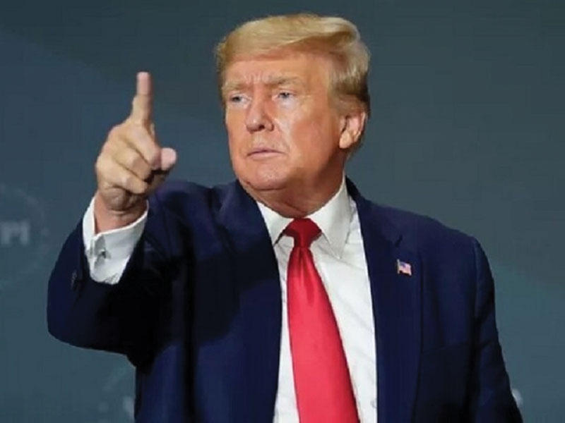  الرئيس الأميركي السابق، دونالد ترامب