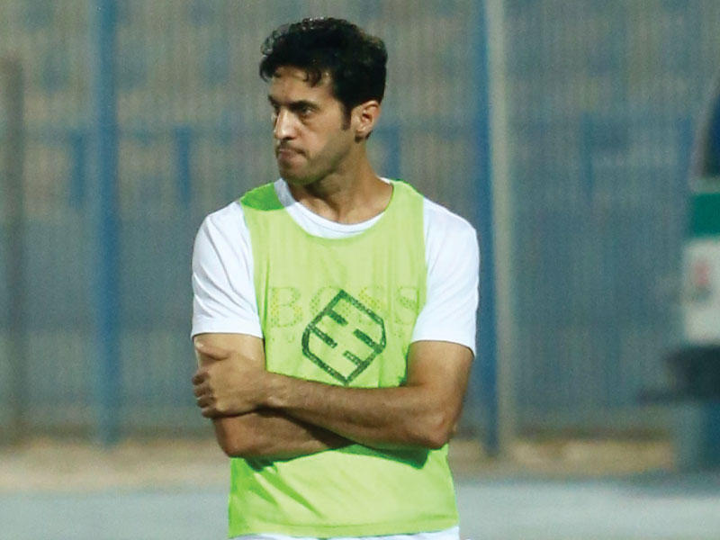 مدرب الفريق الأول لكرة القدم بنادي خيطان هاني الصقر