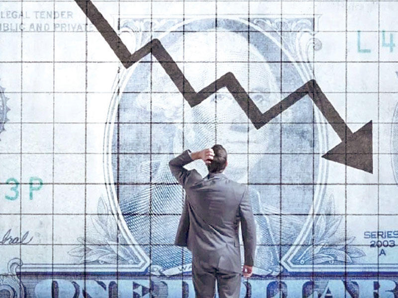  الركود يلوح في الولايات المتحدة وأوروبا