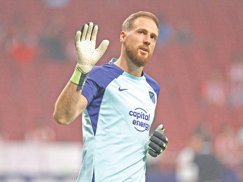 حارس مرمى أتلتيكو مدريد يان أوبلاك،