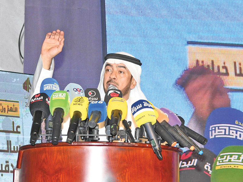 النائب السابق مرشح الدائرة الثانية على الدقباسي