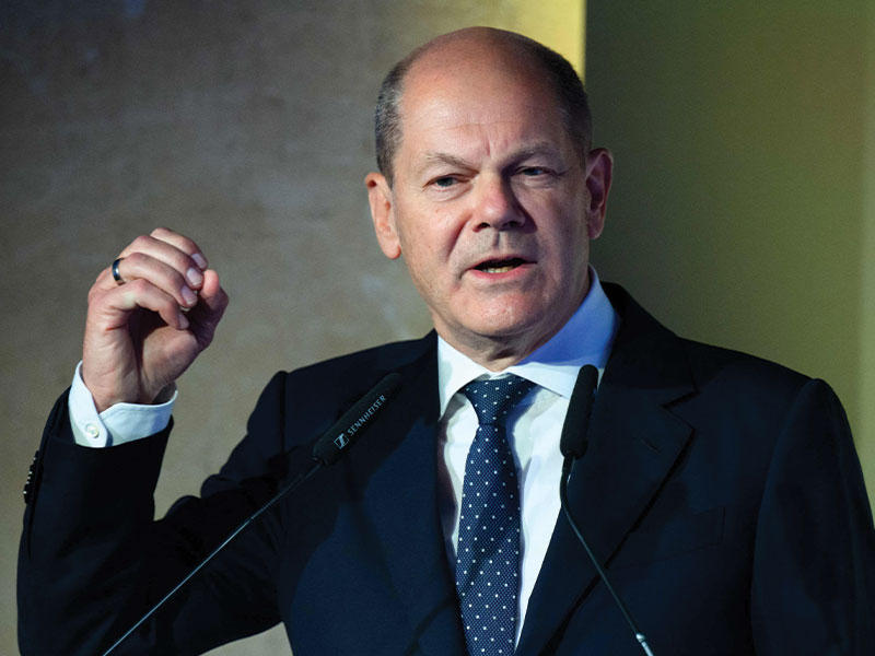 المستشار أولاف شولتس 