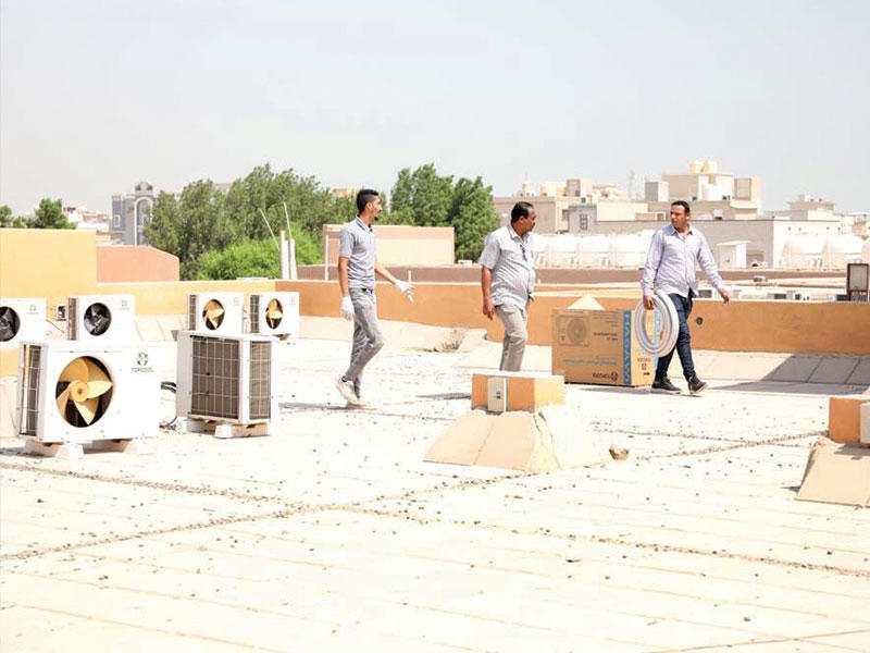 صيانة الوحدات