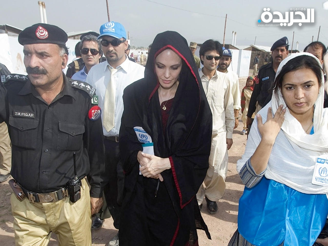 أنجلينا جولي في باكستان