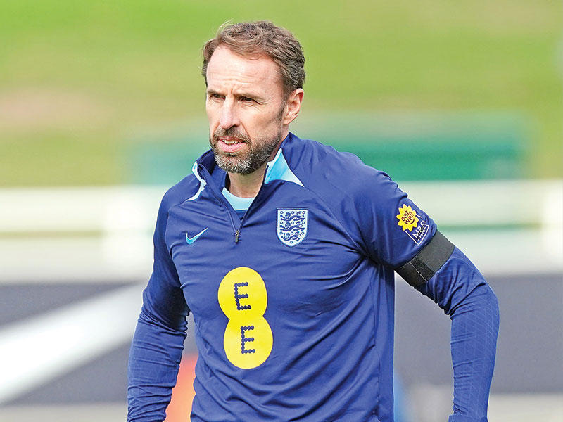  المدير الفني للمنتخب الإنكليزي غاريث ساوثغيت