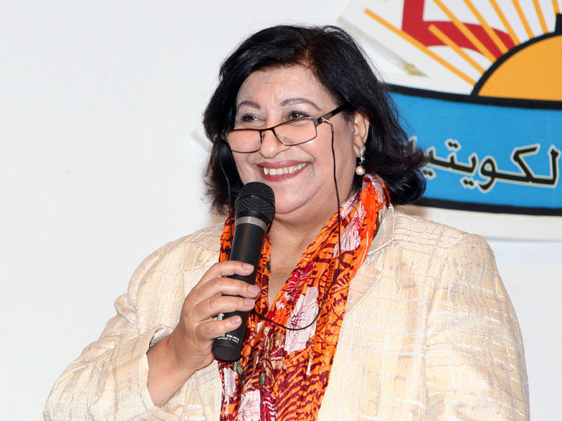 أمينة سر رابطة الأدباء الكويتيين أمل عبدالله  