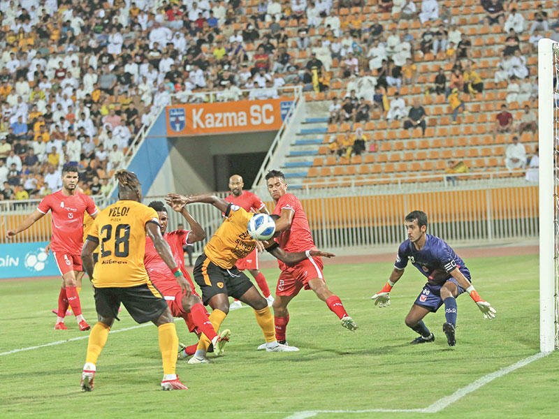 جانب من لقاء سابق بين القادسية والفحيحيل