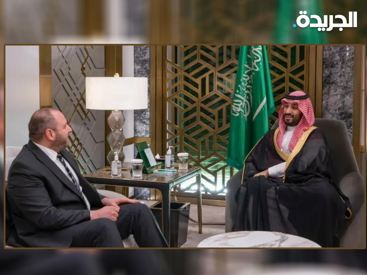 ولي العهد السعودي يستقبل مبعوث الرئيس الأوكراني 