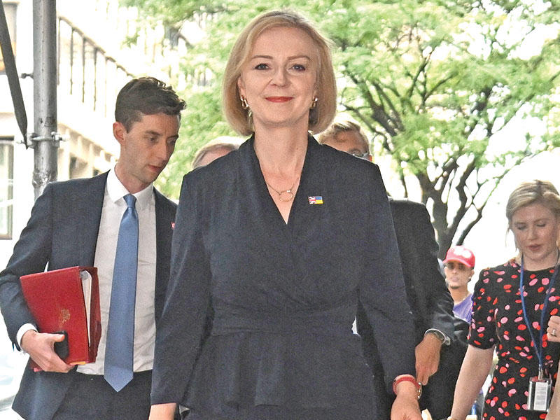 رئيسة الوزراء البريطانية ليز تراس