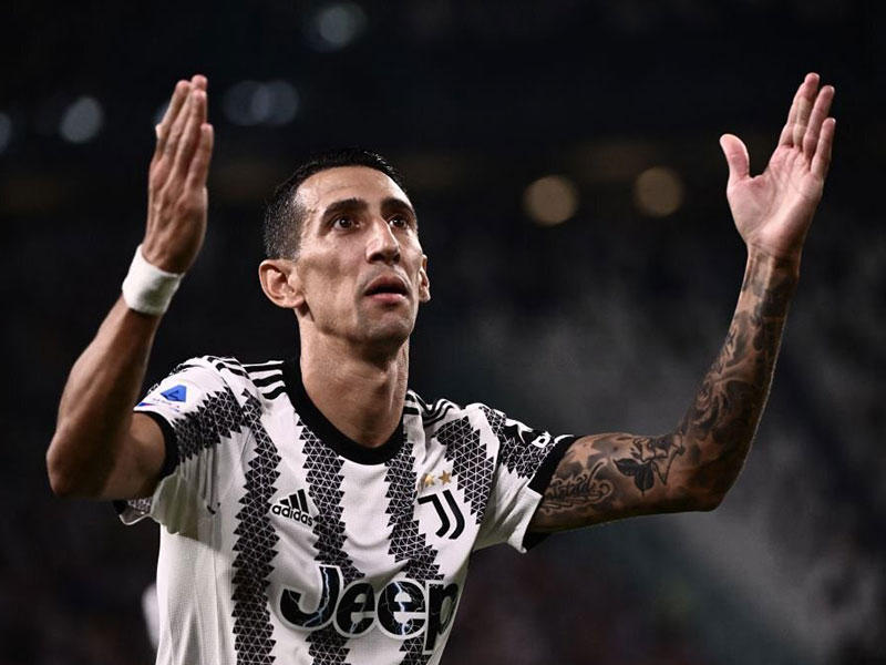 مهاجم يوفنتوس أنخيل دي ماريا 