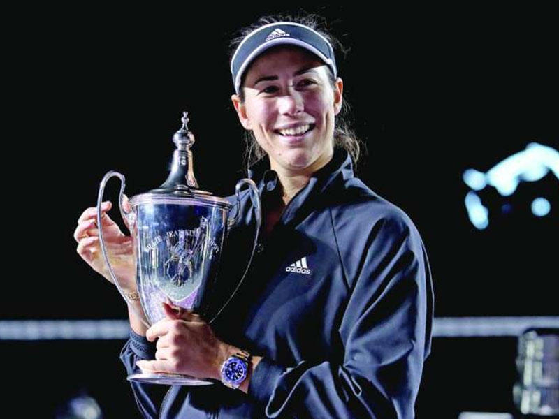 المصنفة أولى سابقاً الإسبانية غاربينيي موغوروسا