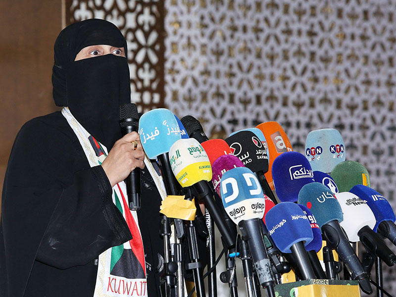 مرشحة الدائرة الرابعة موضي المطيري